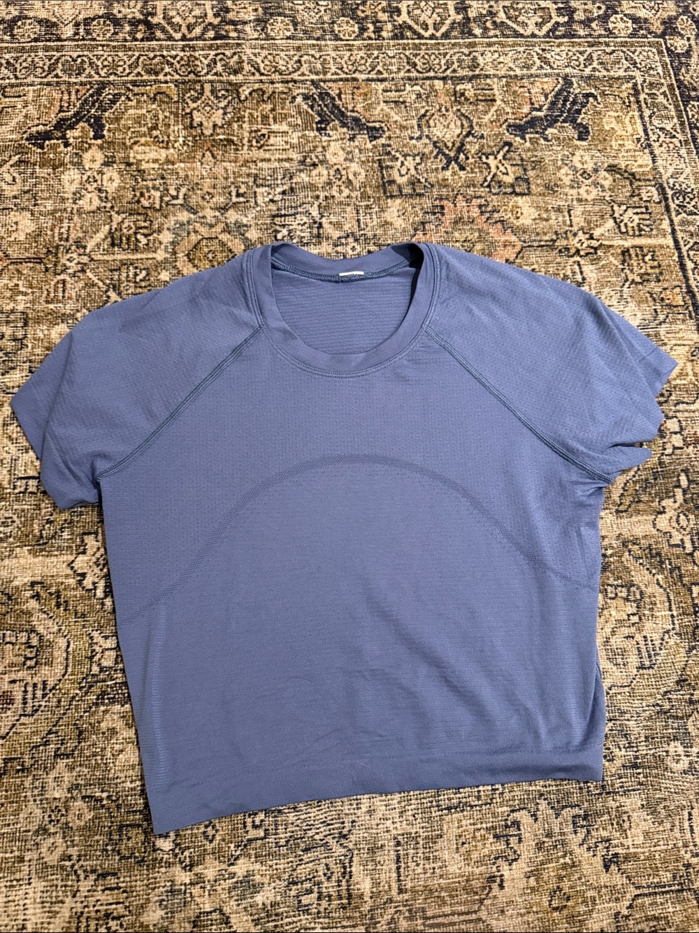 lululemon athletica Short Sleeve Scoop Neck Top - Periwinkle